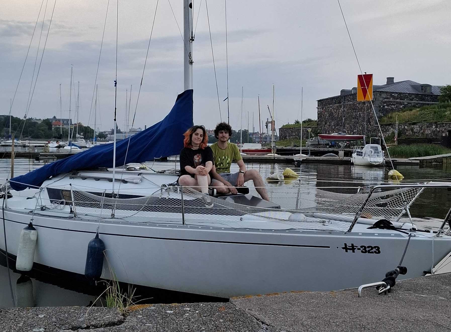 Our first day with the boat